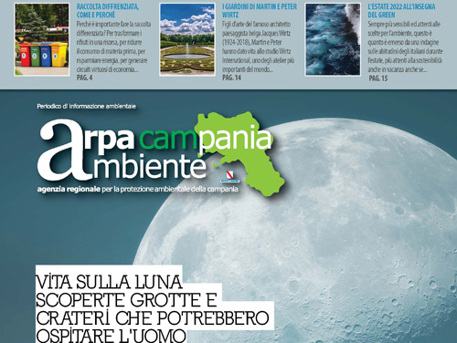 Magazine “Arpacampania Ambiente”, edizione Agosto-Settembre 2022
