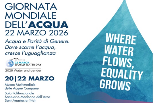 Arpa Campania aderisce  alla Giornata Mondiale dell’Acqua 2026 per celebrare e proteggere la risorsa più importante