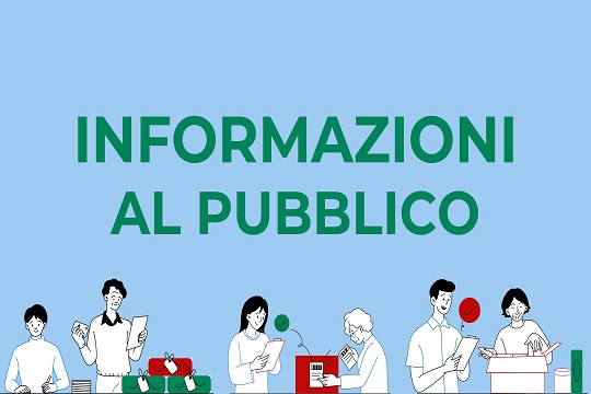 "Informazioni al pubblico", il nuovo spazio web al servizio dei cittadini