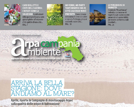 Magazine "Arpacampania Ambiente", edizione del 31 marzo 2022