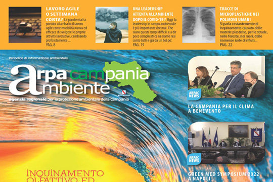 Magazine “Arpacampania Ambiente”, edizione del 31 maggio 2022