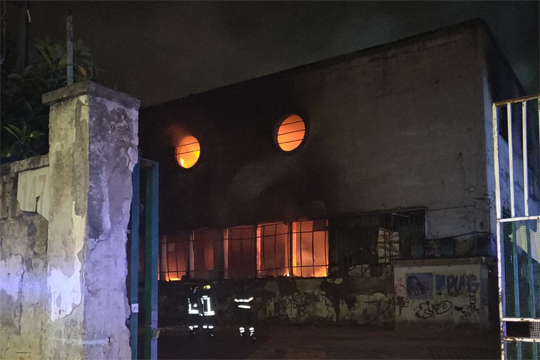 Incendio Napoli-Gianturco 1 maggio: concentrazioni diossine prime 24h di monitoraggio