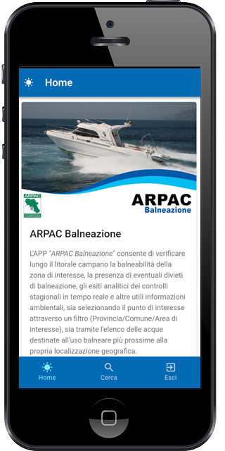 App mobile Balneazione