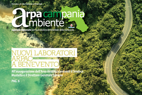 Magazine "Arpa Campania Ambiente", edizione del 31 gennaio 2022