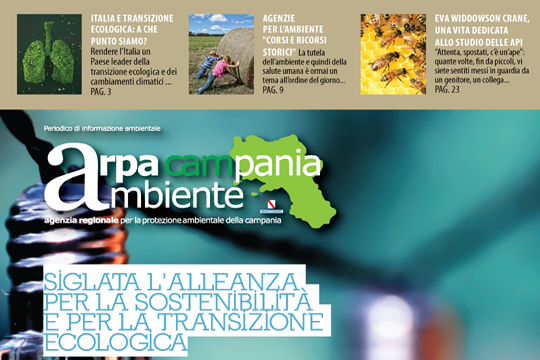 Magazine "Arpa Campania Ambiente", edizione del 28 febbraio 2022